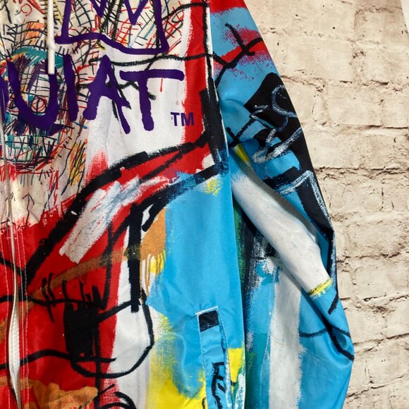 Jean Michel Basquiat X Members Only Jacket Mens Small Windbreaker Streetwear - Picture 6 of 16